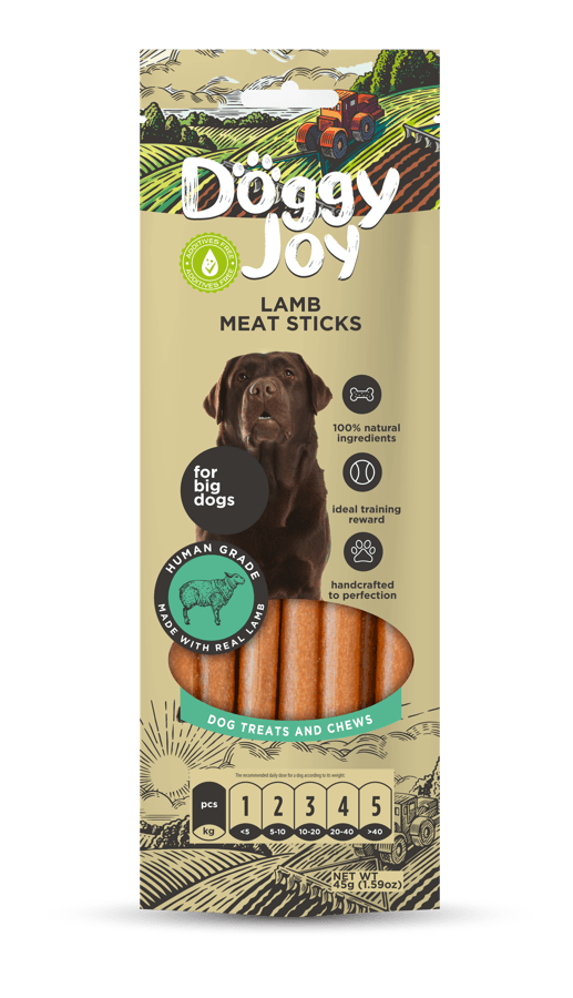 Doggy Joy ZooZoom 1 DOGGY JOY Колбаски с ягнёнком — изображение 1