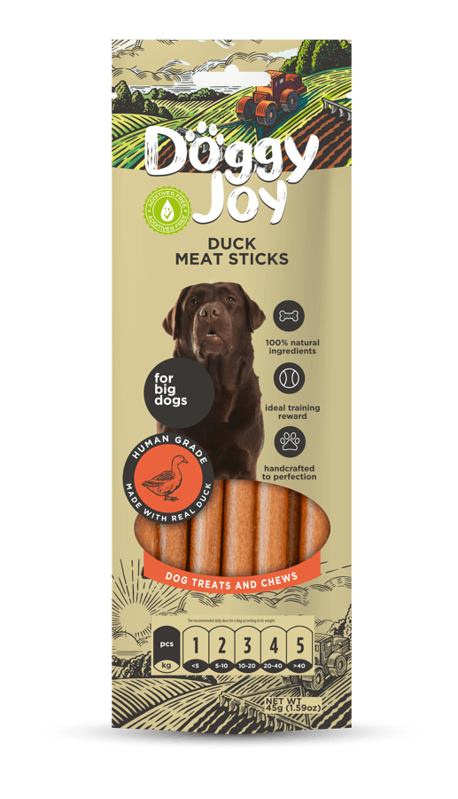 Doggy Joy ZooZoom DOGGY JOY Сосиски с утиным мясом — изображение 1