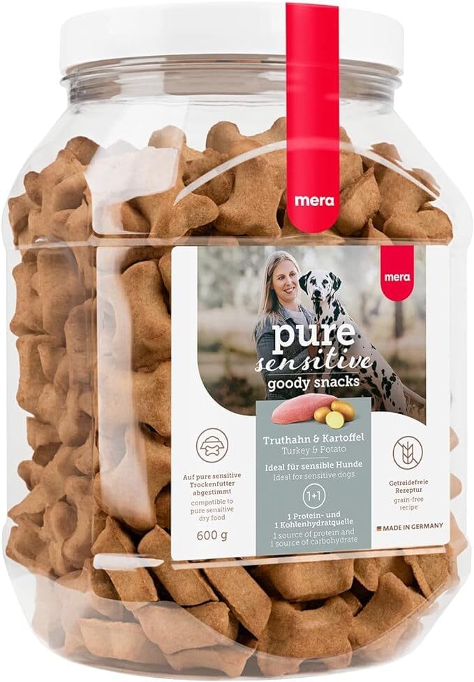Meradog biscuits ZooZoom 1 Mera Pure biscuits with turkey meat and potatoes (600 g) - Image 1