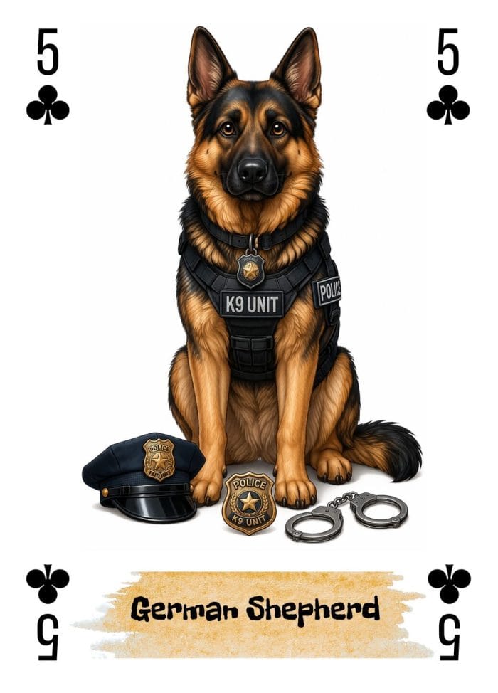 Playing cards with dog breeds 54 pcs - Image 5
