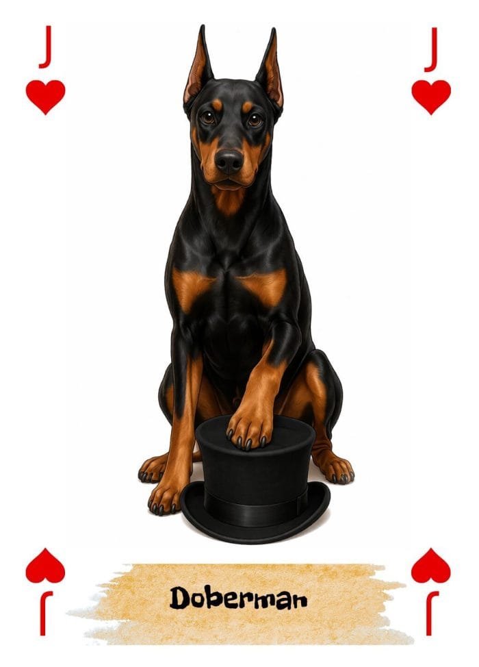 Playing cards with dog breeds 54 pcs - Image 8