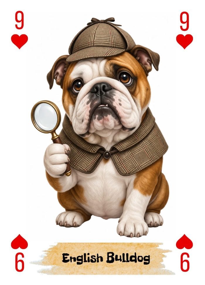 Playing cards with dog breeds 54 pcs - Image 9