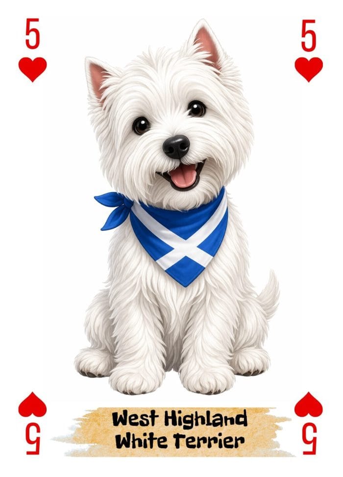 Playing cards with dog breeds 54 pcs - Image 11